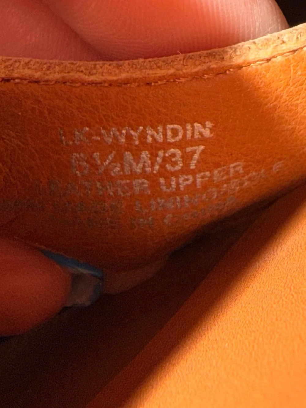 Lucky Brand Wyndin Tan Leather Platform Wedge Sandals 6.5 / 37 NWT